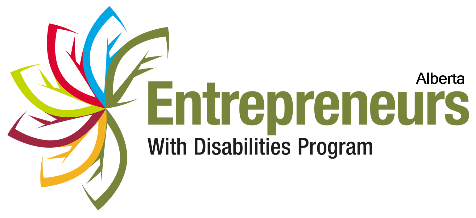 Alberta Entrepreneurs With Disabilities Program Logo.